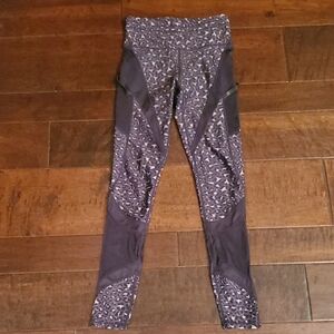 Fabletics Ultra Cool Animal Print Mesh Leggings Nwot